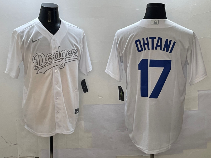 Men's Los Angeles Dodgers Shohei Ohtani White Jersey